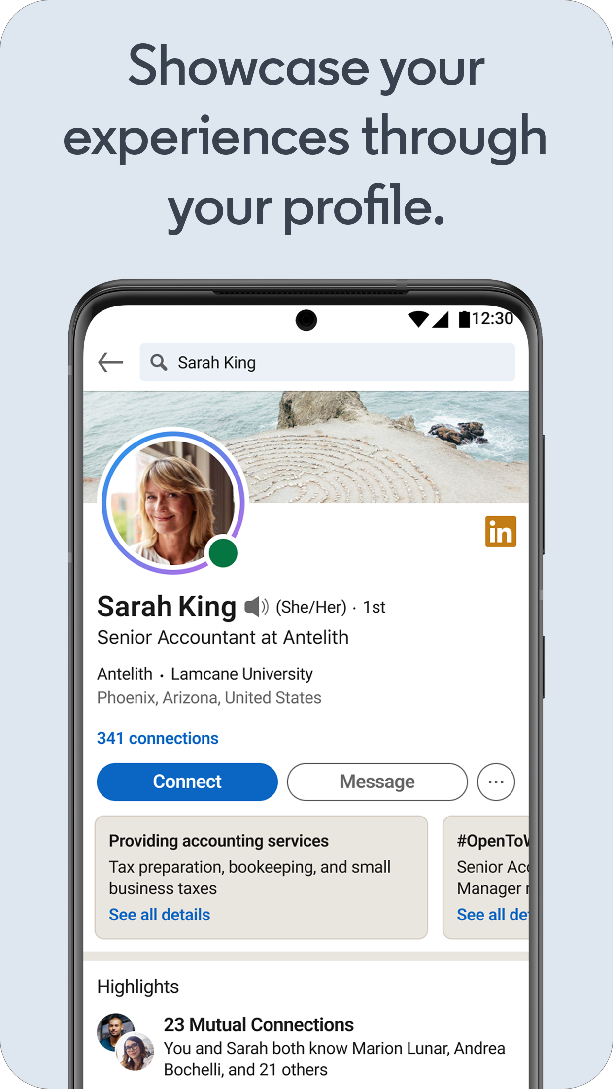 اسکرین شات 4 برنامه linkedin