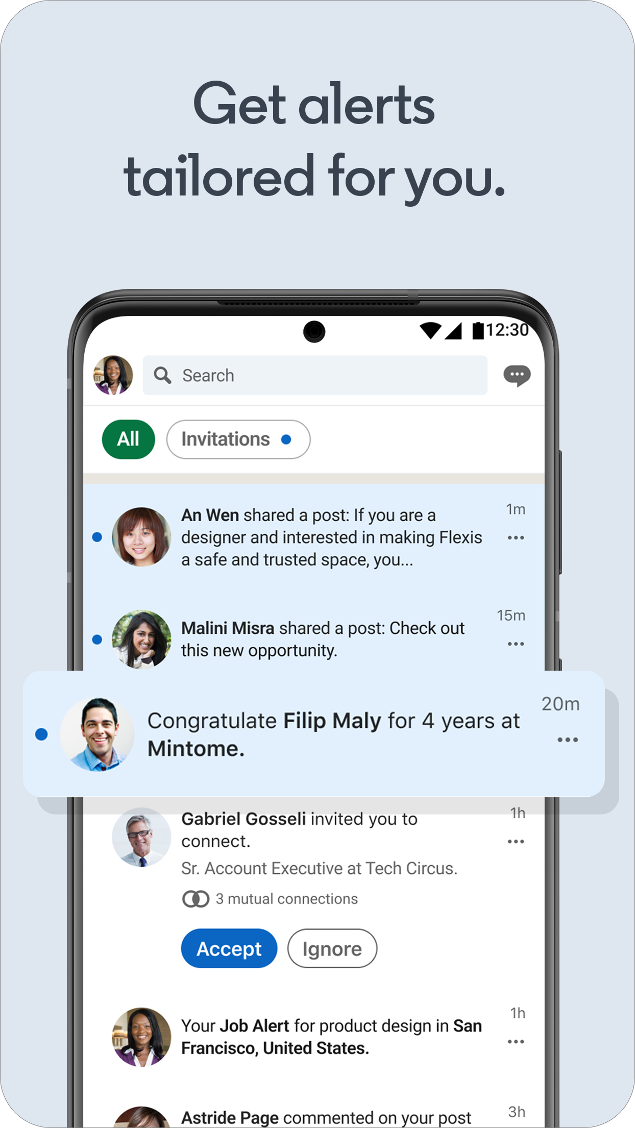 اسکرین شات 6 برنامه linkedin