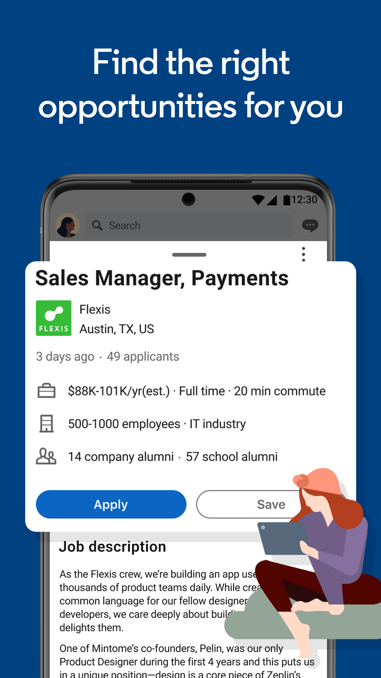 اسکرین شات 6 برنامه linkedin