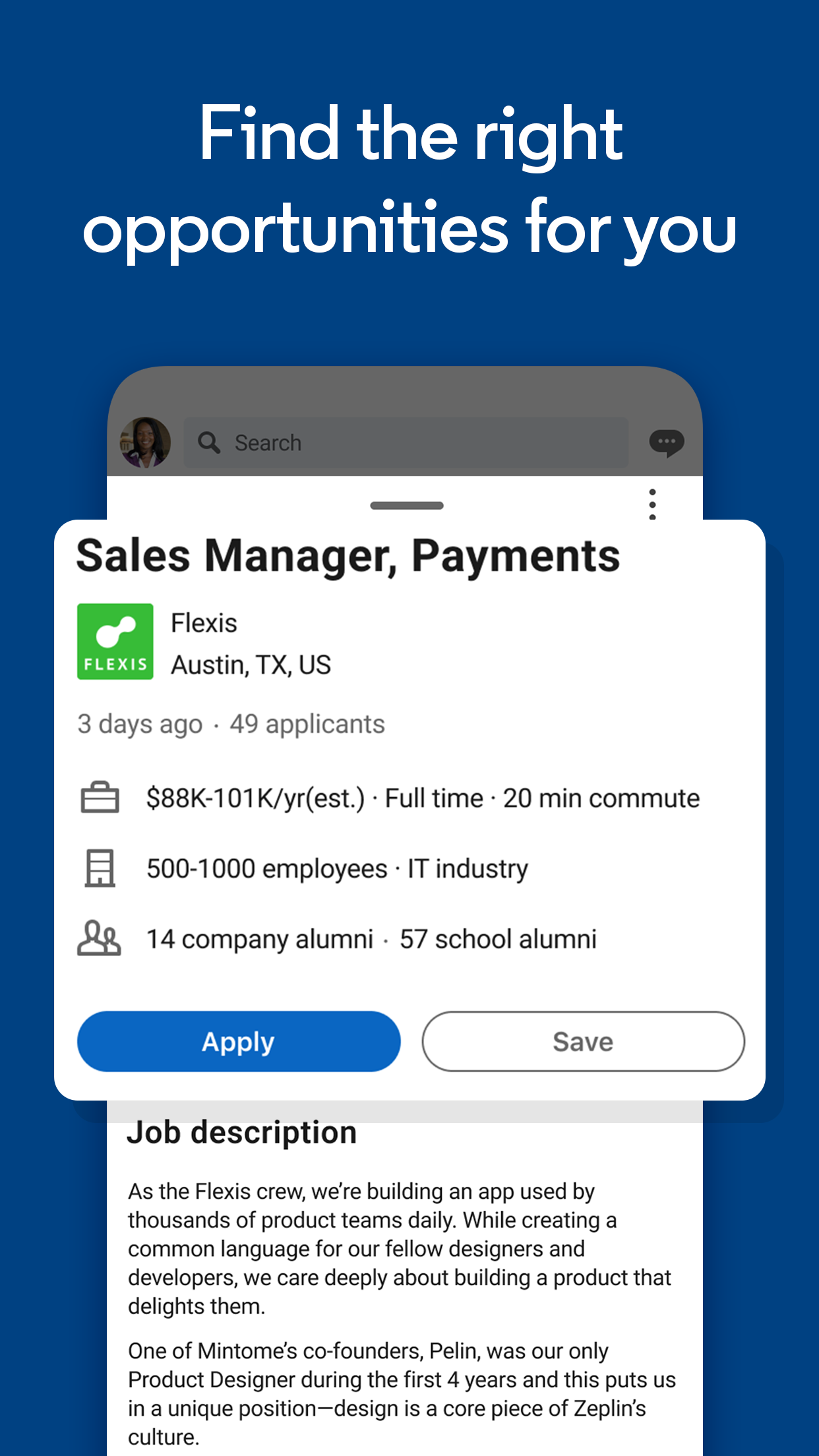 اسکرین شات 6 برنامه linkedin