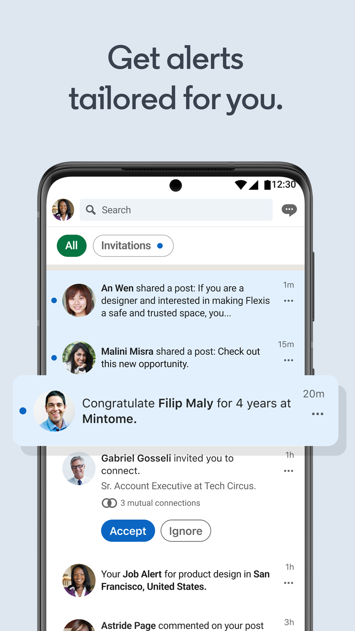 اسکرین شات 6 برنامه linkedin