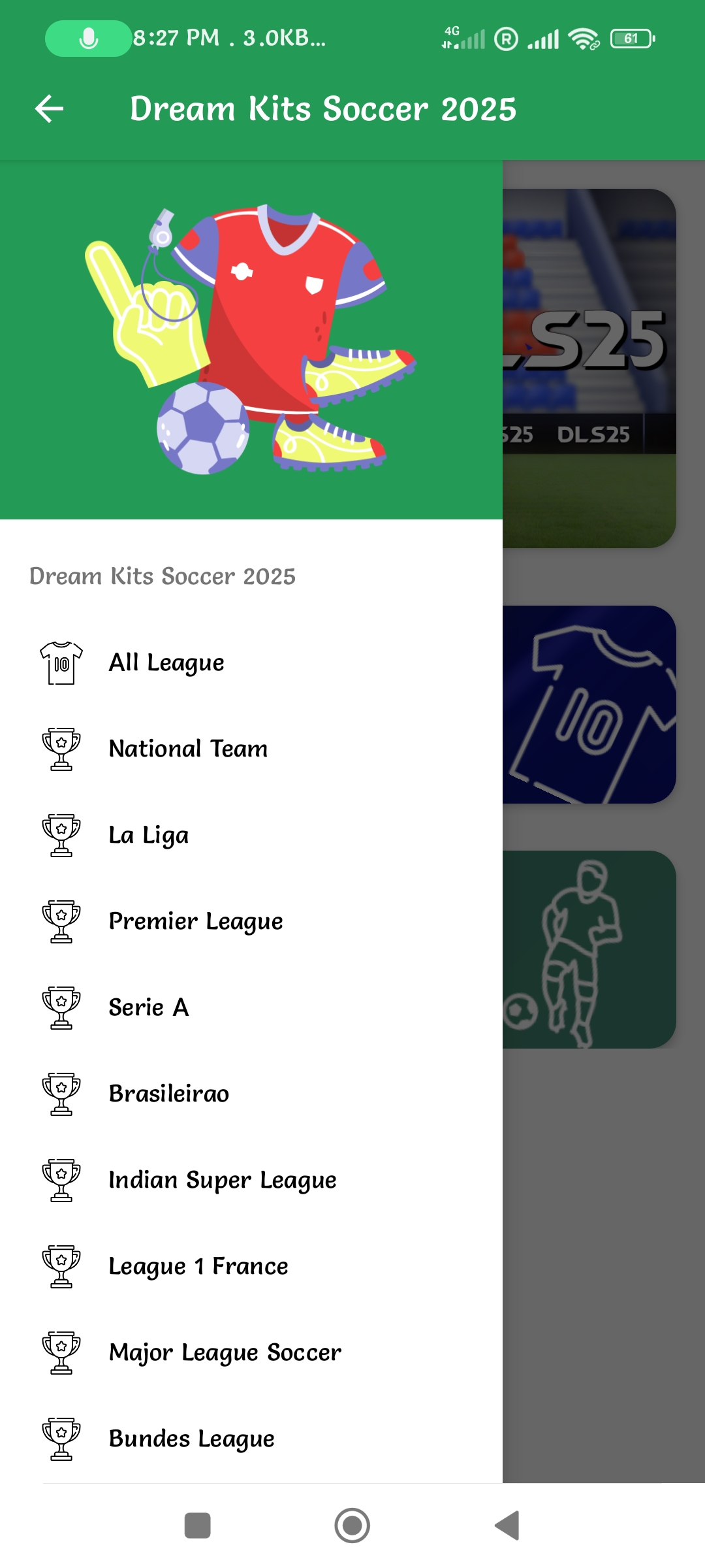 اسکرین شات 2 برنامه Dream Kits Soccer 2025