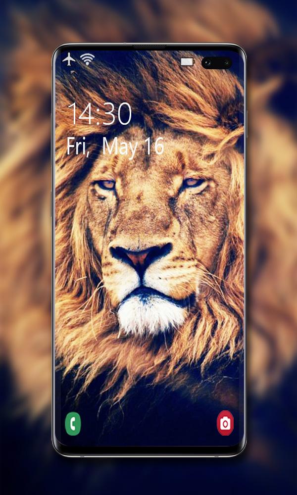 اسکرین شات 2 برنامه Lion Wallpaper