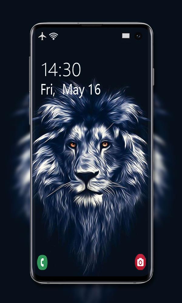 اسکرین شات 5 برنامه Lion Wallpaper