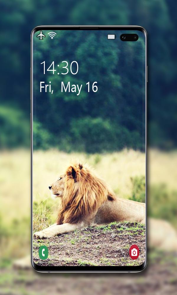 اسکرین شات 4 برنامه Lion Wallpaper