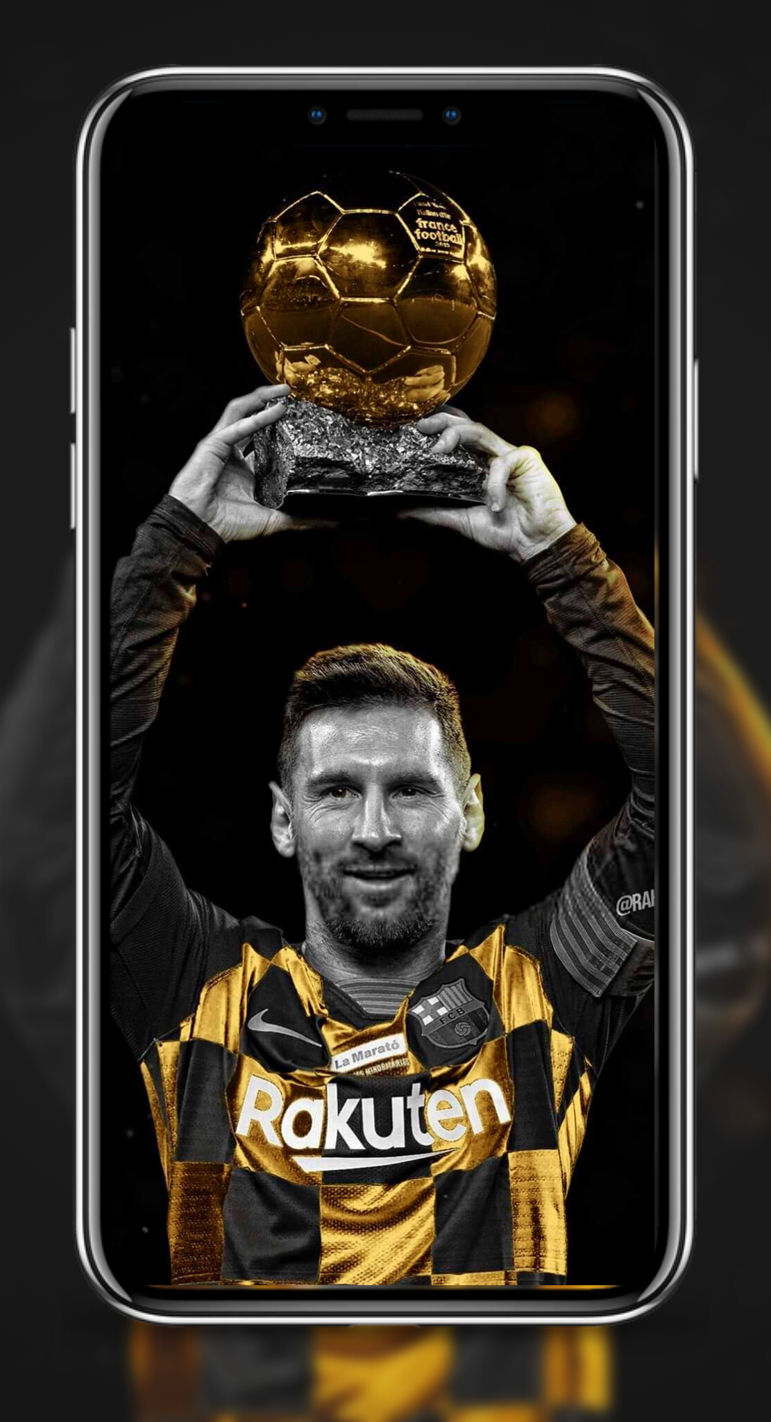 اسکرین شات 1 برنامه Lionel Messi Wallpapers 2023