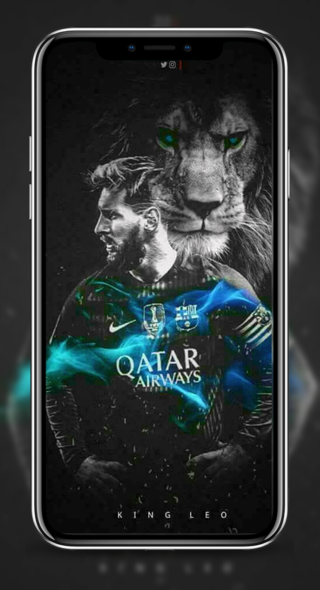 اسکرین شات 3 برنامه Lionel Messi Wallpapers 2023