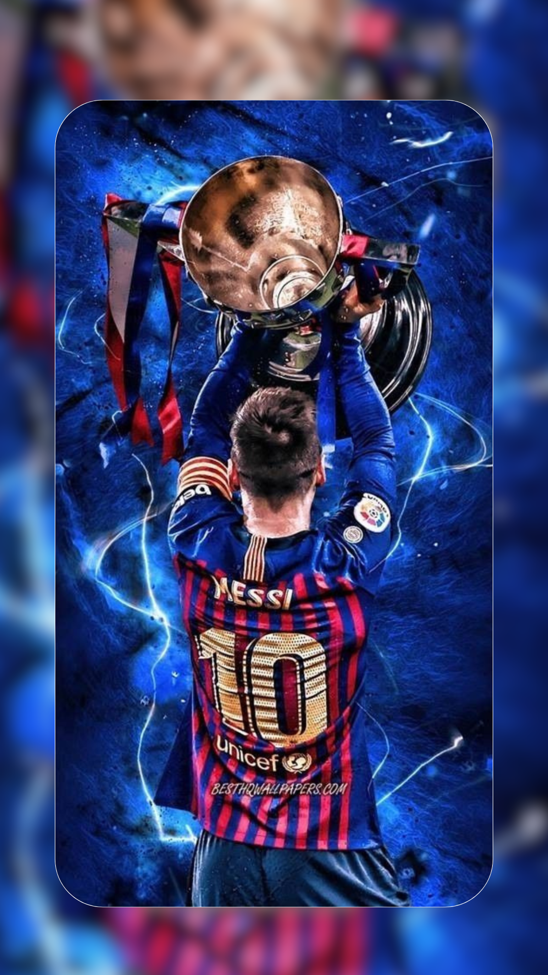 اسکرین شات 8 برنامه Lionel Messi Wallpapers 2023