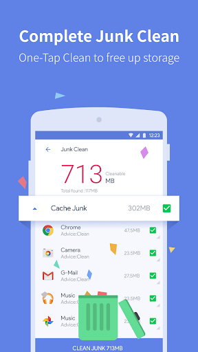 اسکرین شات 3 برنامه Power Clean - Antivirus & Phone Cleaner App