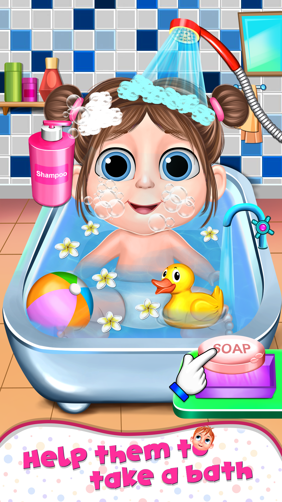 اسکرین شات 6 بازی Daughter Jini  Babysitter care