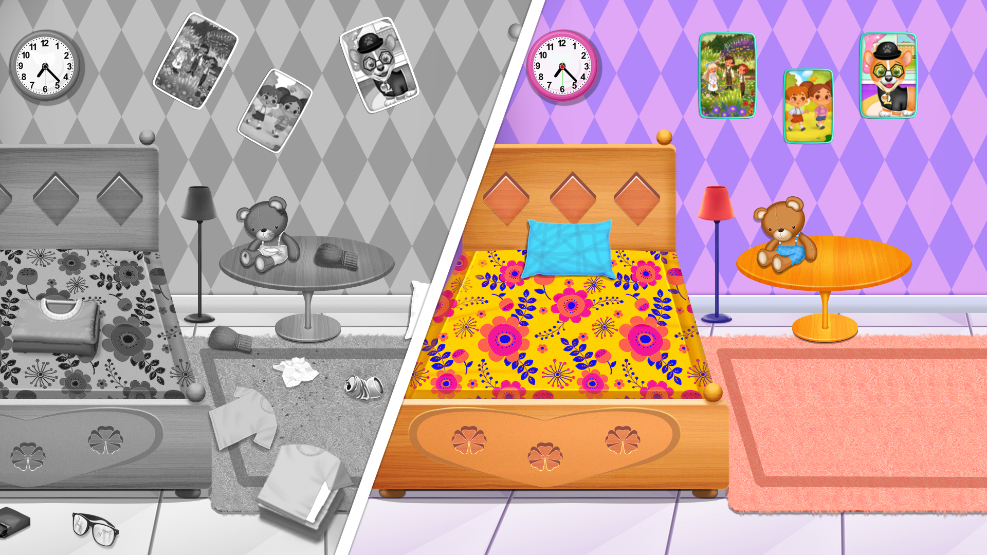 اسکرین شات 2 بازی Clean Up: Girls Cleaning Games