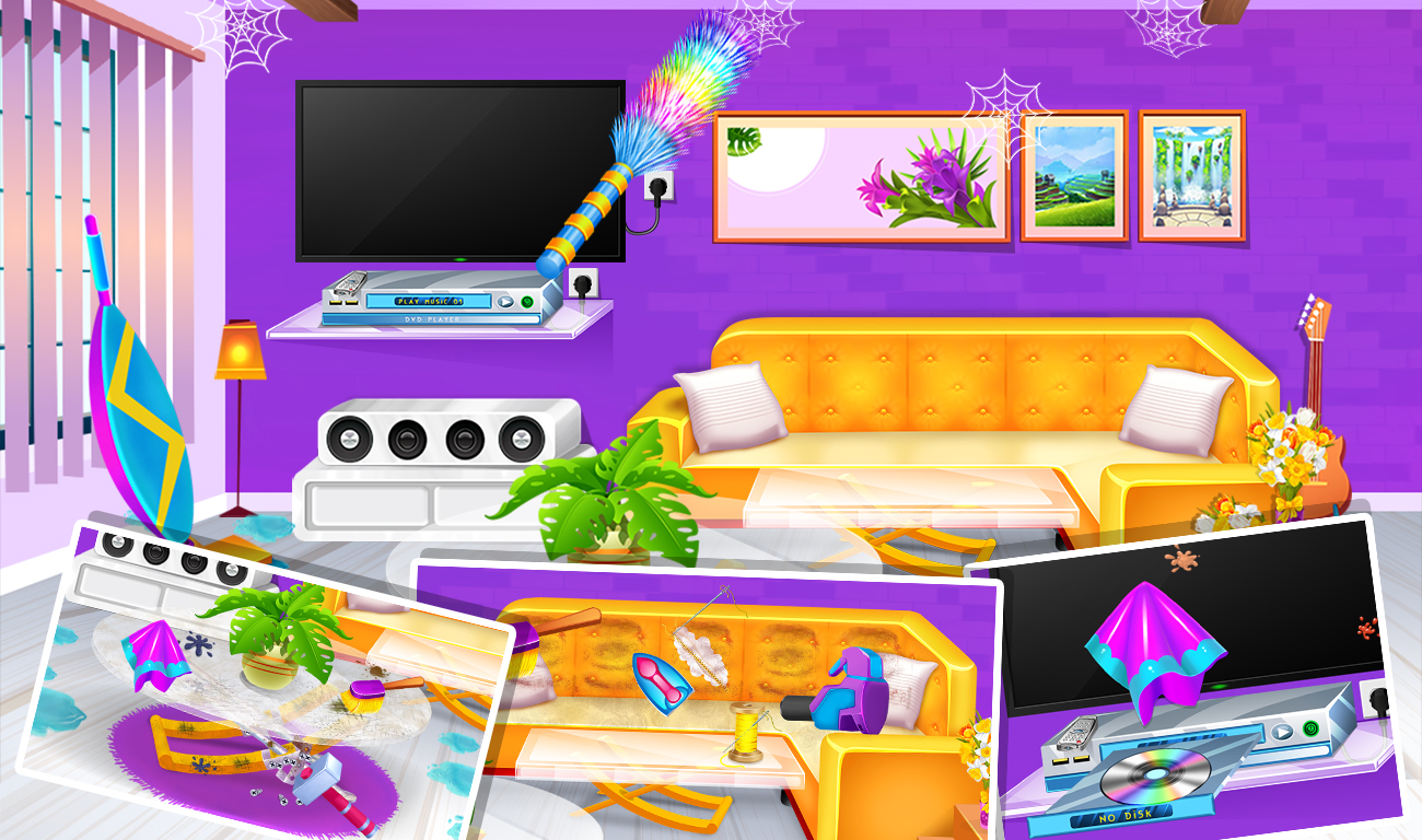 اسکرین شات 2 برنامه Ideal Home Cleanup