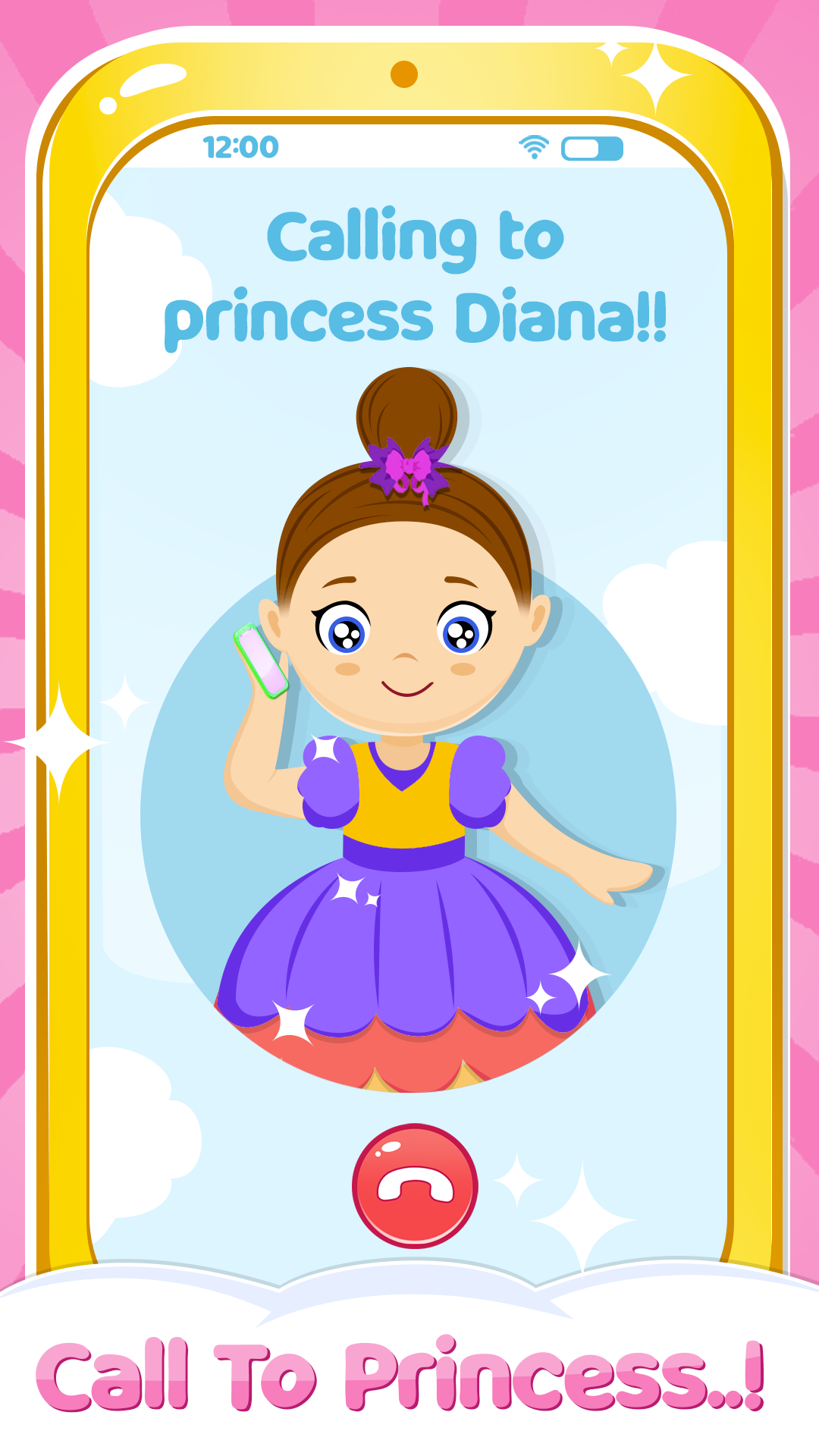 اسکرین شات 1 بازی princess phone game