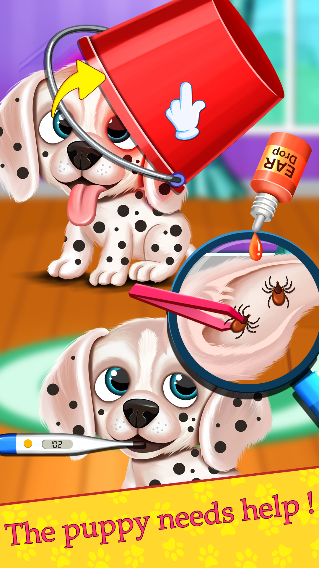 اسکرین شات 2 بازی My Puppy Daycare Salon - Cute