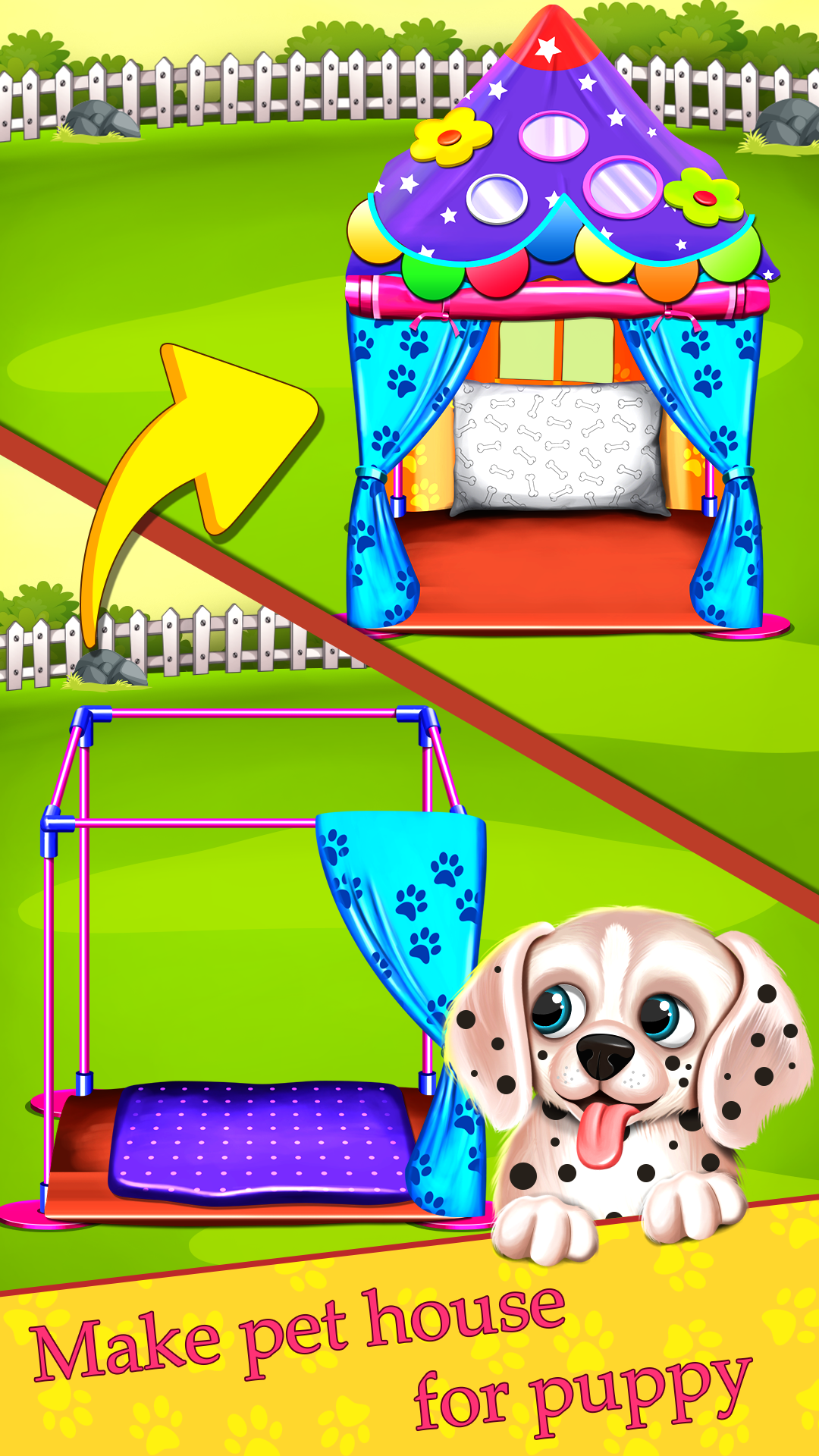 اسکرین شات 3 بازی My Puppy Daycare Salon - Cute