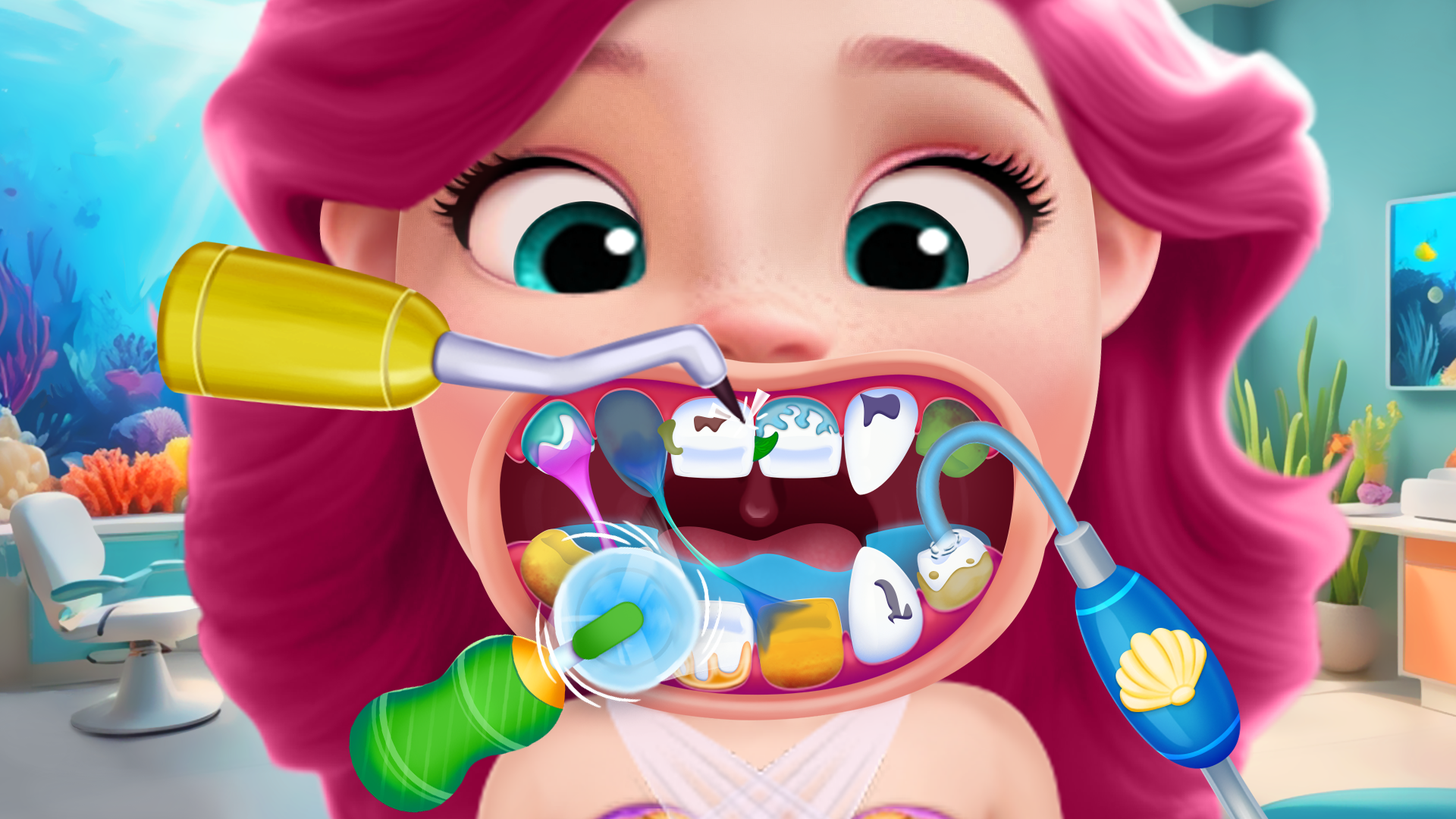 اسکرین شات 4 بازی Mermaid babysitter Care