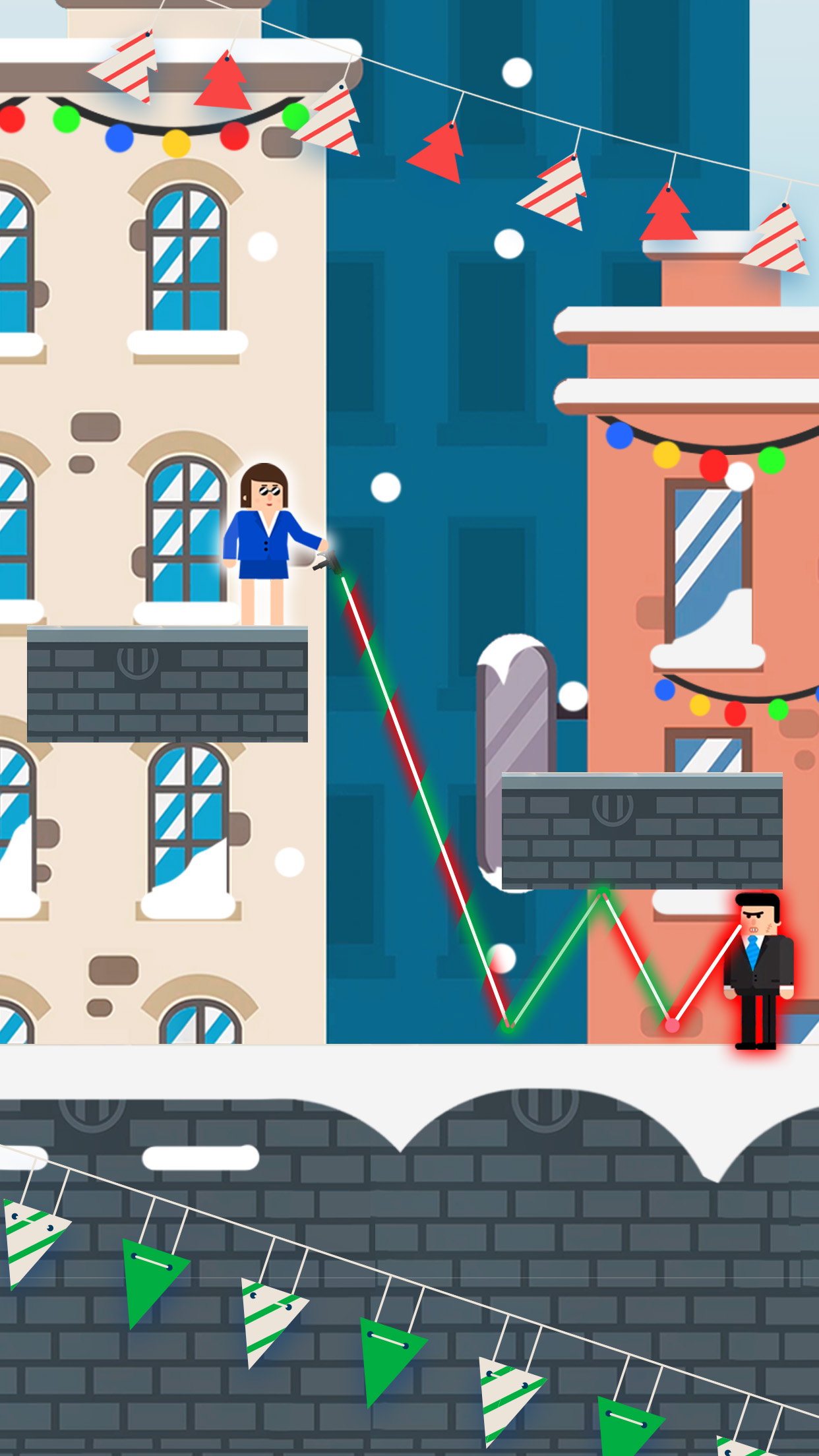اسکرین شات 1 بازی Mr Bullet - Spy Puzzles