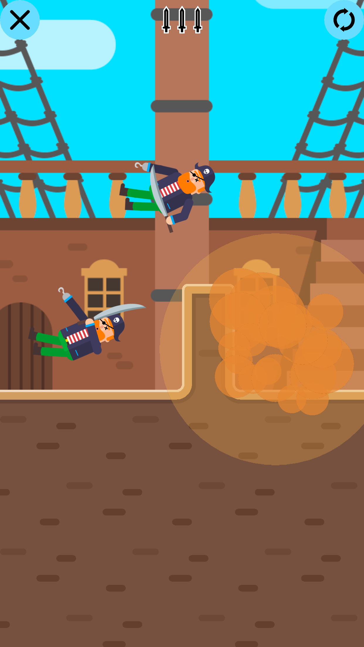 اسکرین شات 7 بازی Mr Ninja - Slicey Puzzles