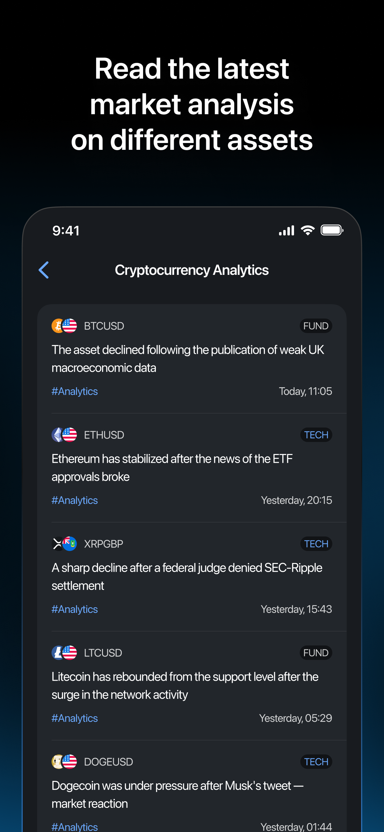 اسکرین شات 8 برنامه LiteFinance mobile trading