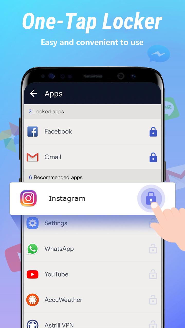 اسکرین شات برنامه AppLock 2