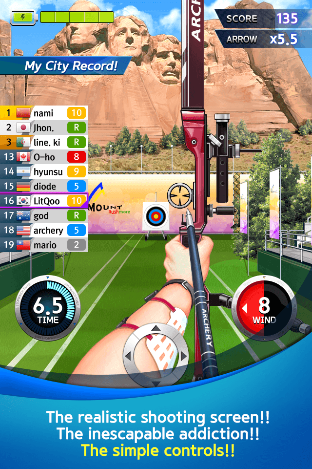اسکرین شات 1 بازی ArcheryWorldCup Online