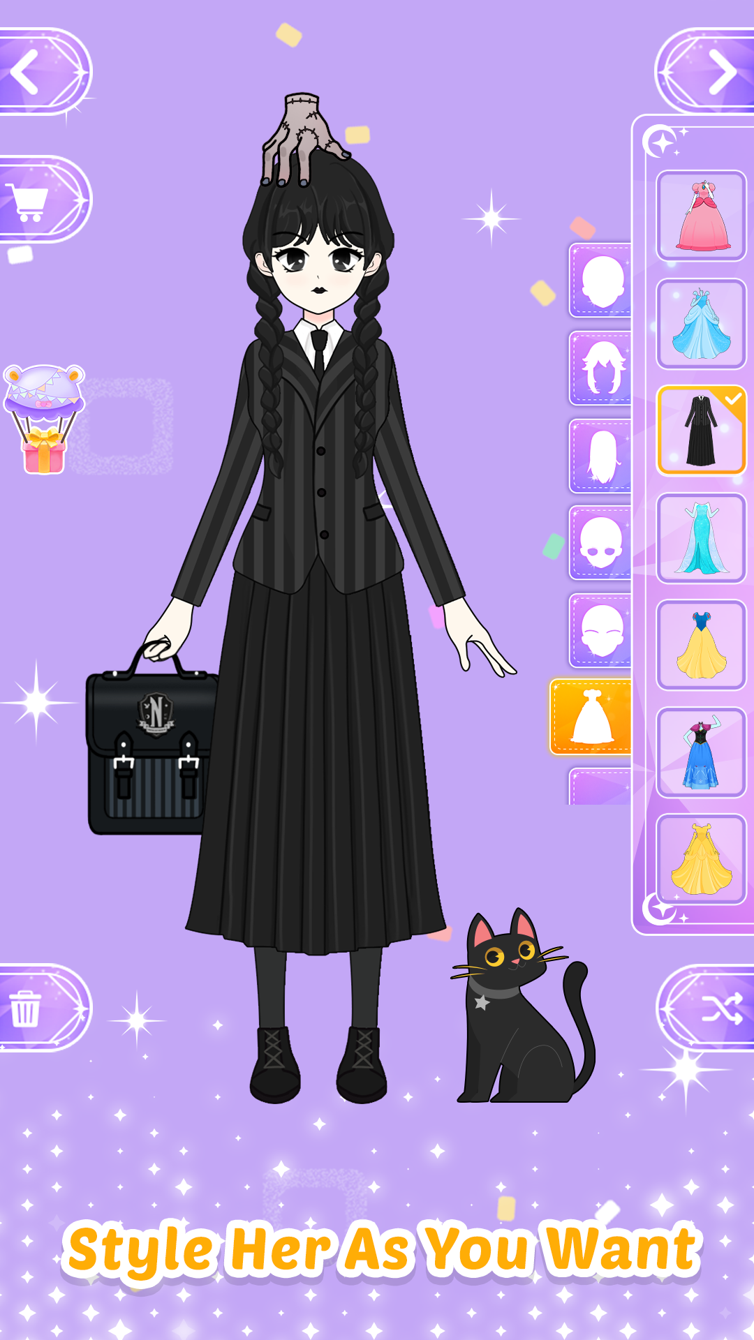 اسکرین شات 2 بازی Little Doll: Beauty Dress Up