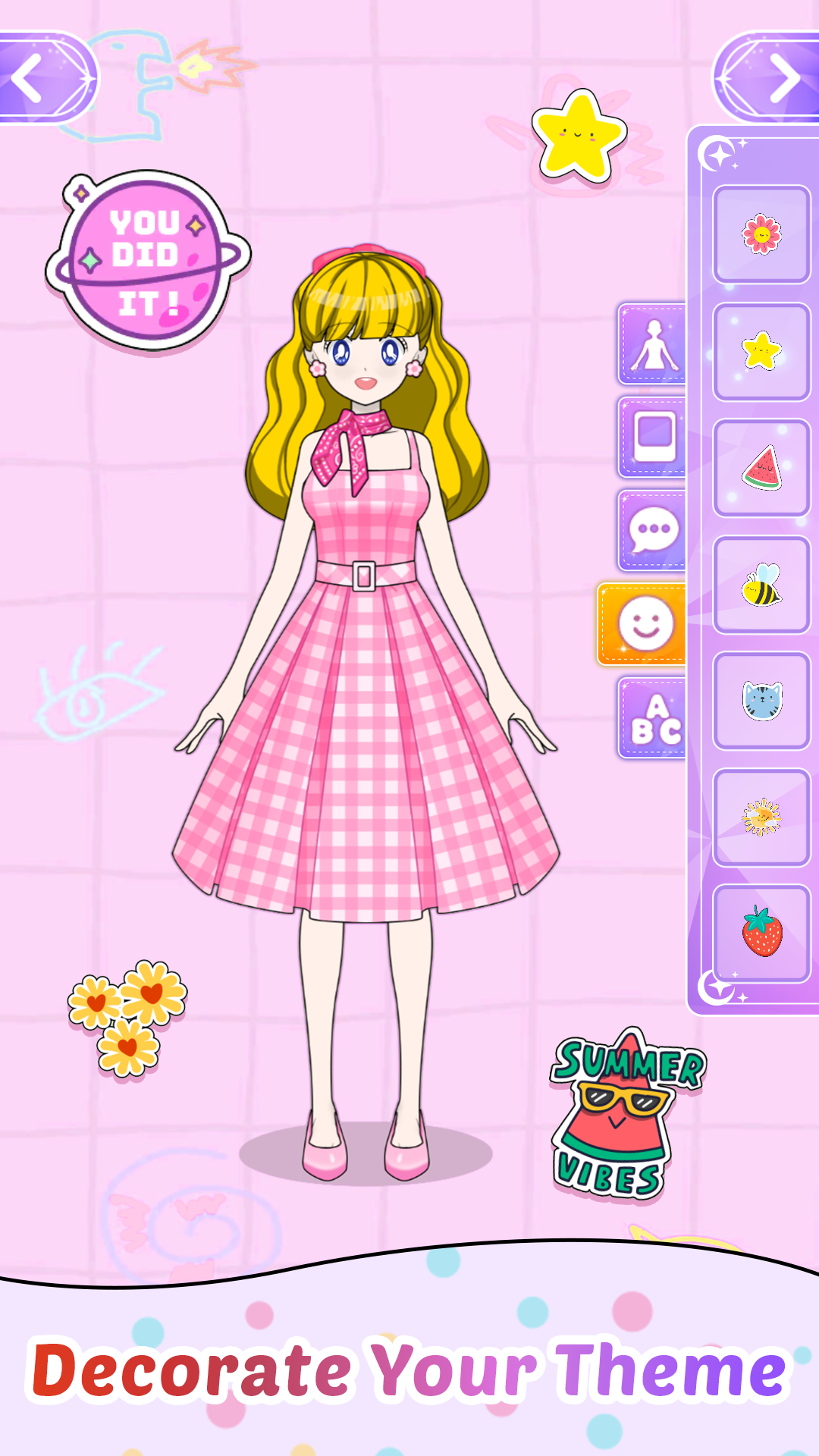 اسکرین شات 5 بازی Little Doll: Beauty Dress Up