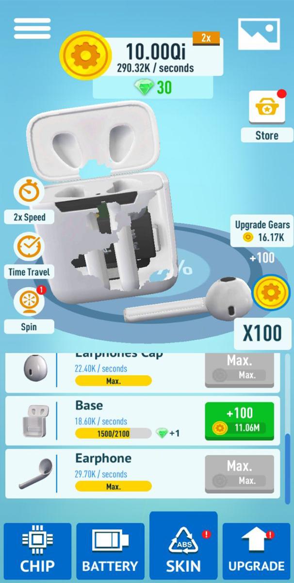 اسکرین شات 1 بازی Idle Gadgets: Tap Games