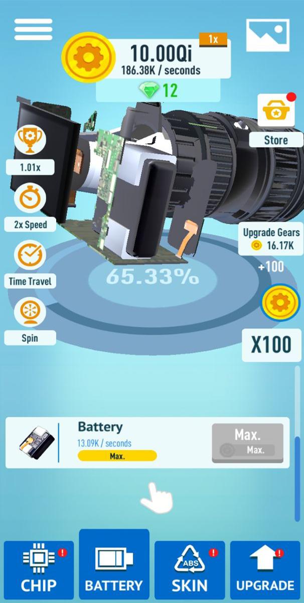 اسکرین شات 4 بازی Idle Gadgets: Tap Games