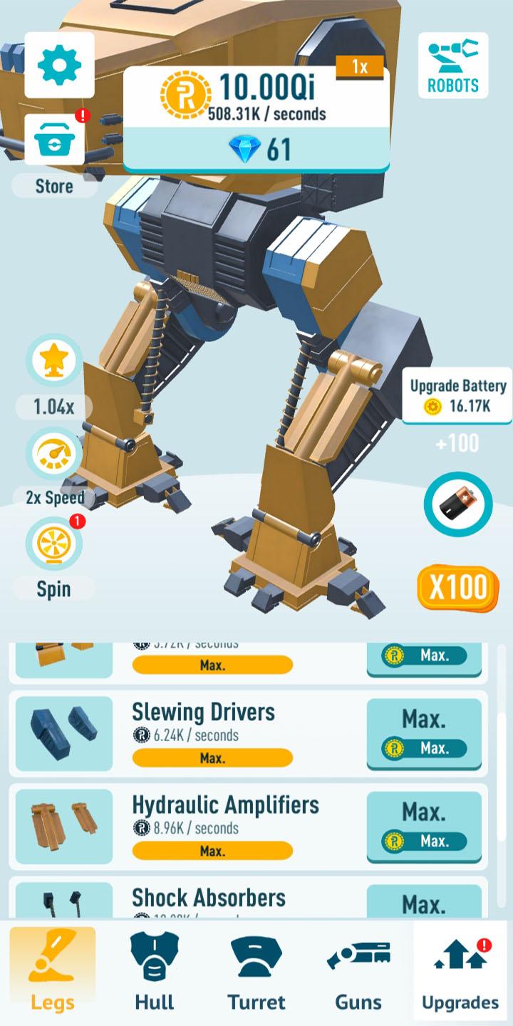 اسکرین شات 3 بازی Idle Robots