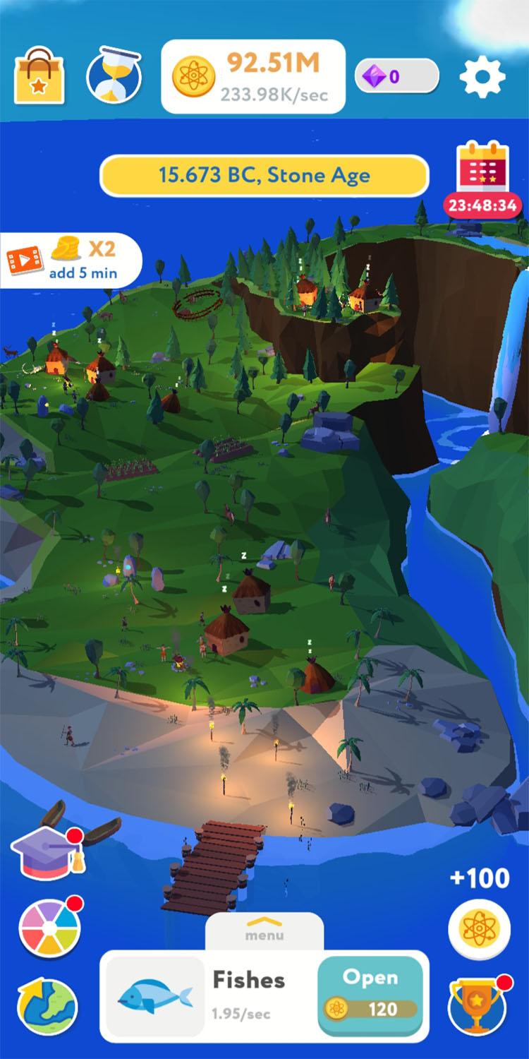 اسکرین شات 5 بازی Evolution Idle Tycoon Clicker