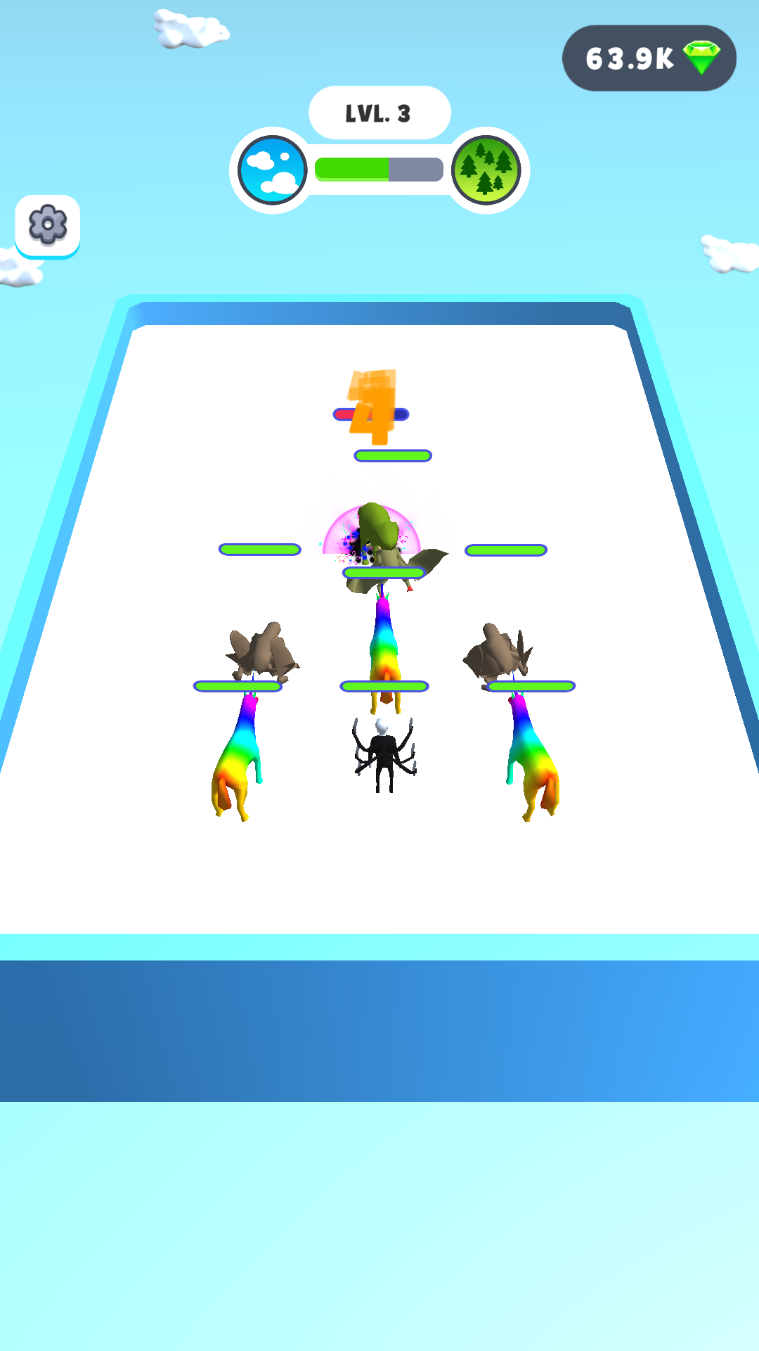 اسکرین شات 6 بازی Merge Master Monster Evolution
