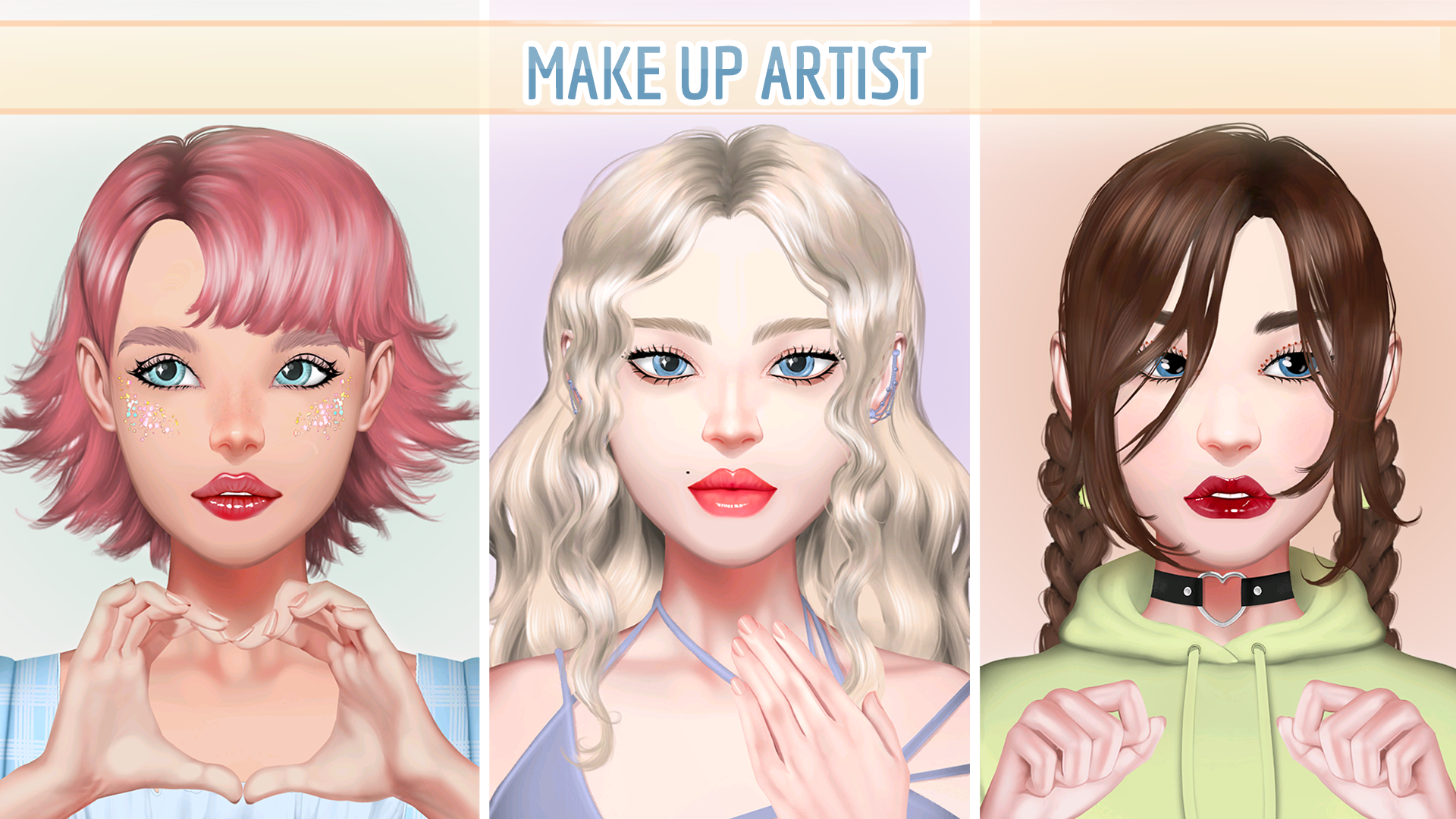 اسکرین شات 6 بازی Avatar Character: Girl Creator