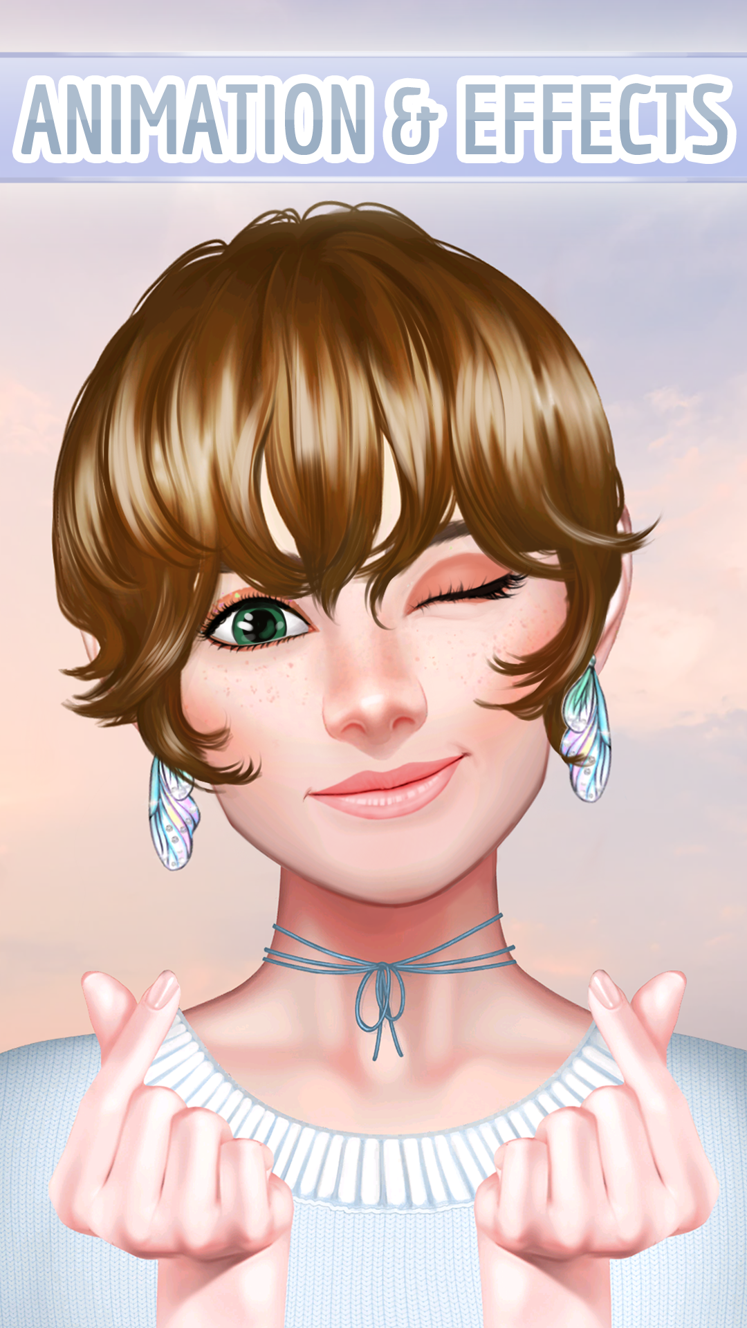 اسکرین شات 4 بازی Avatar Character: Girl Creator