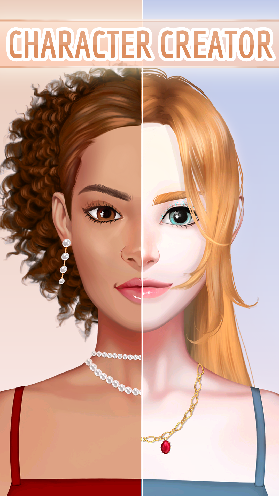 اسکرین شات 2 بازی Avatar Character: Girl Creator