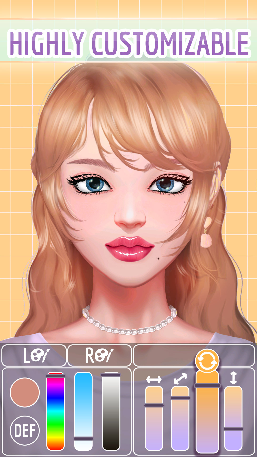 اسکرین شات 5 بازی Avatar Character: Girl Creator