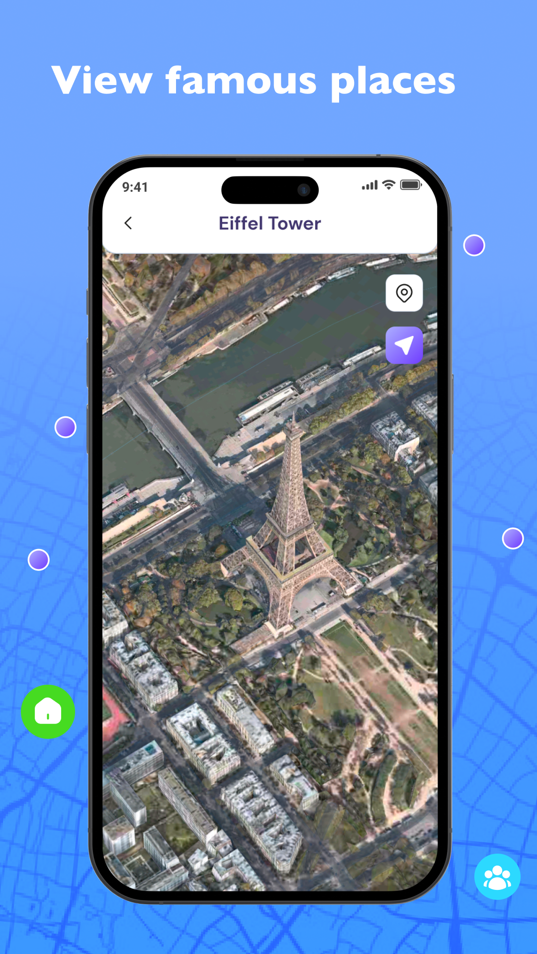 اسکرین شات 6 برنامه GPS Maps and GPS Directions