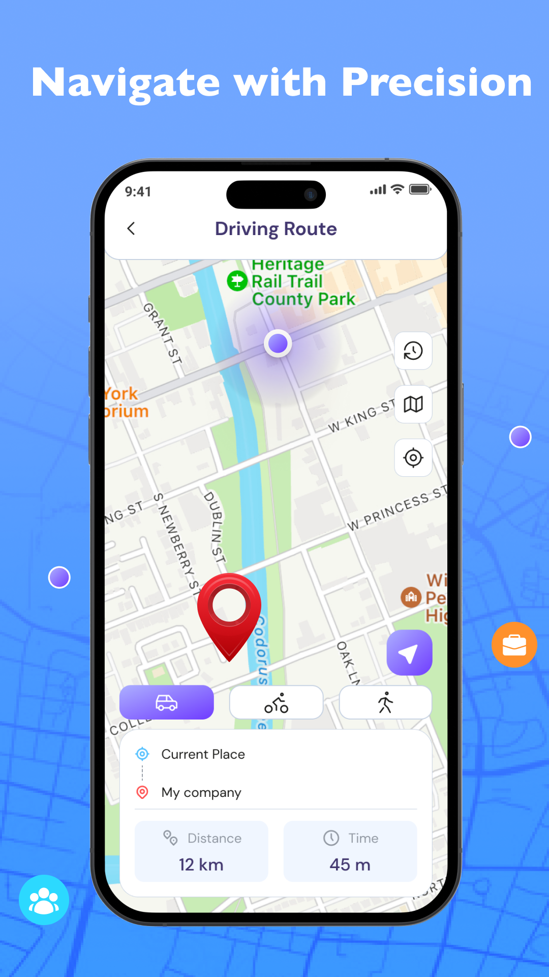 اسکرین شات 3 برنامه GPS Maps and GPS Directions