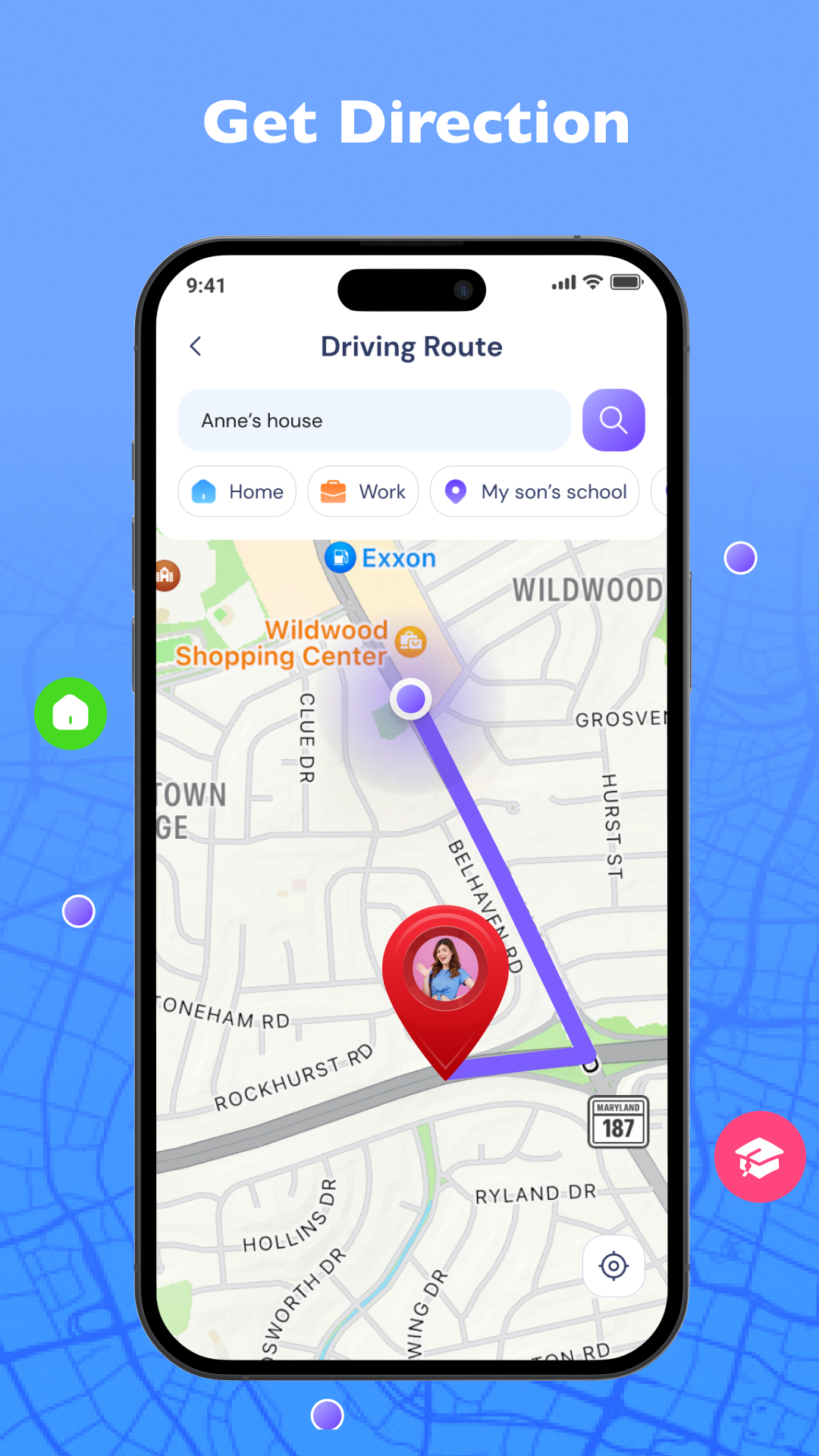 اسکرین شات 2 برنامه GPS Maps and GPS Directions