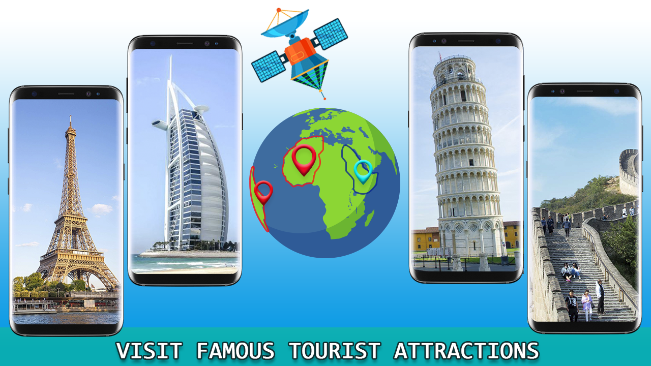 اسکرین شات 1 برنامه Live Earth Map-Street View Map