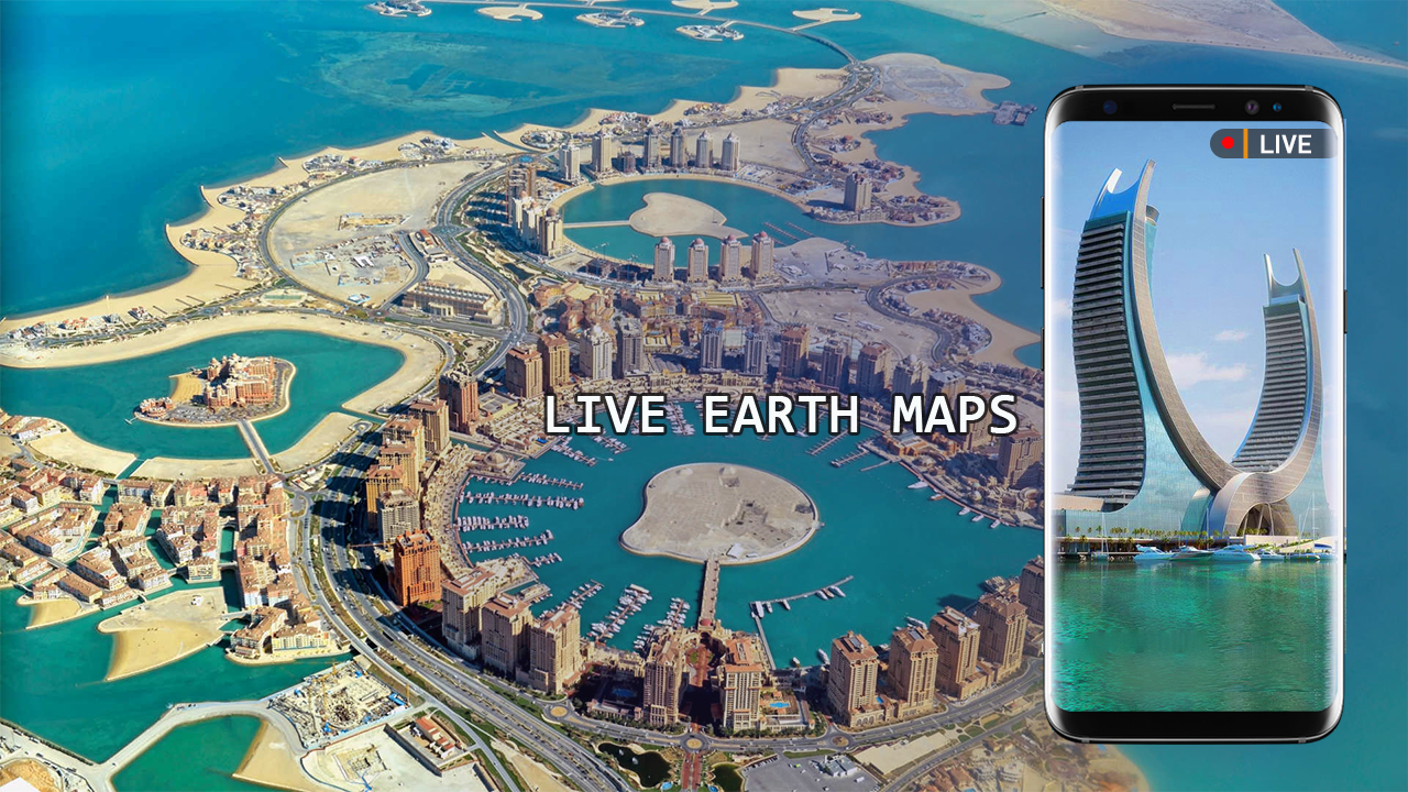 اسکرین شات 2 برنامه Live Earth Map-Street View Map