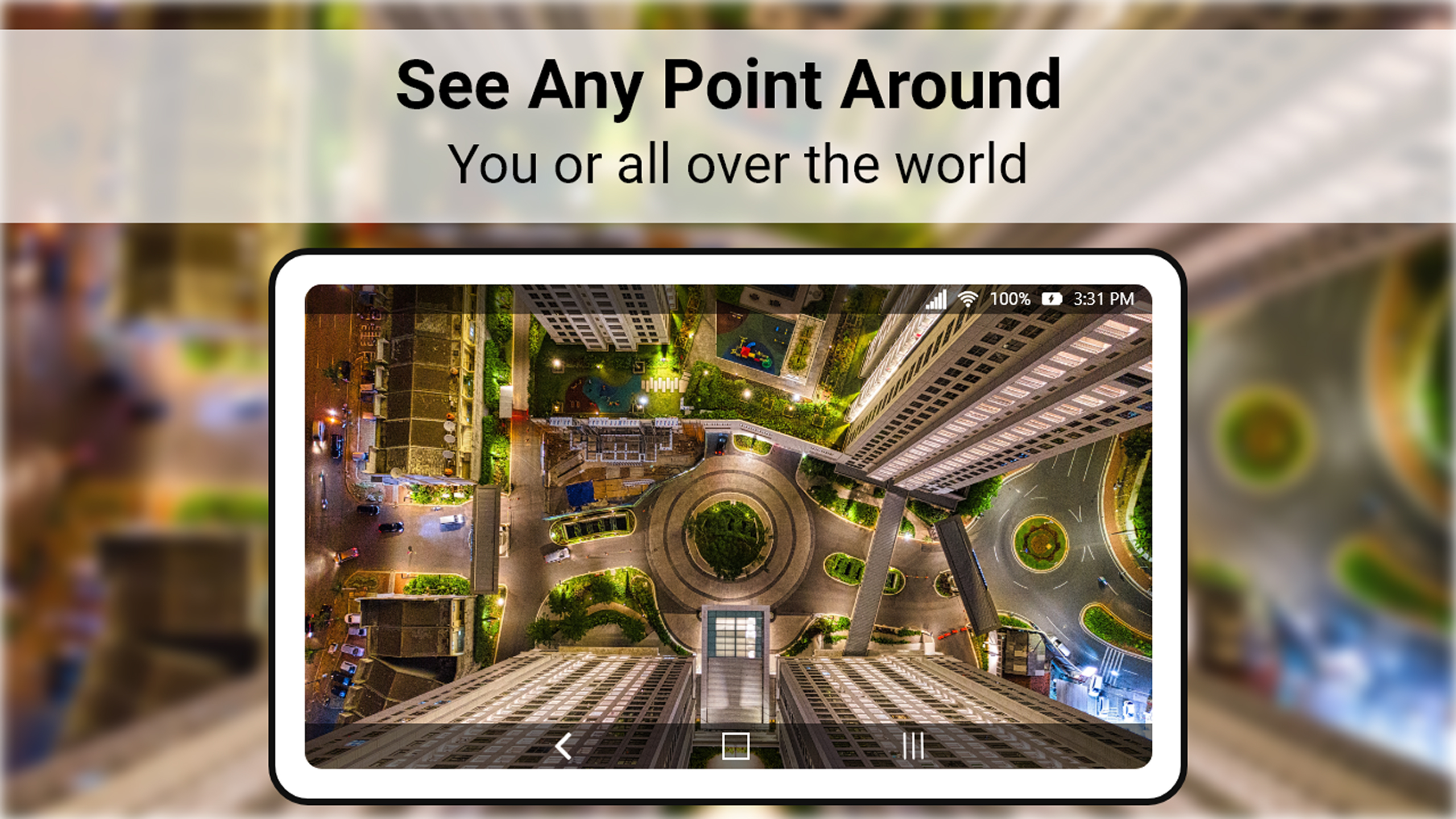 اسکرین شات 2 برنامه Live Earth Map - World Map 3D