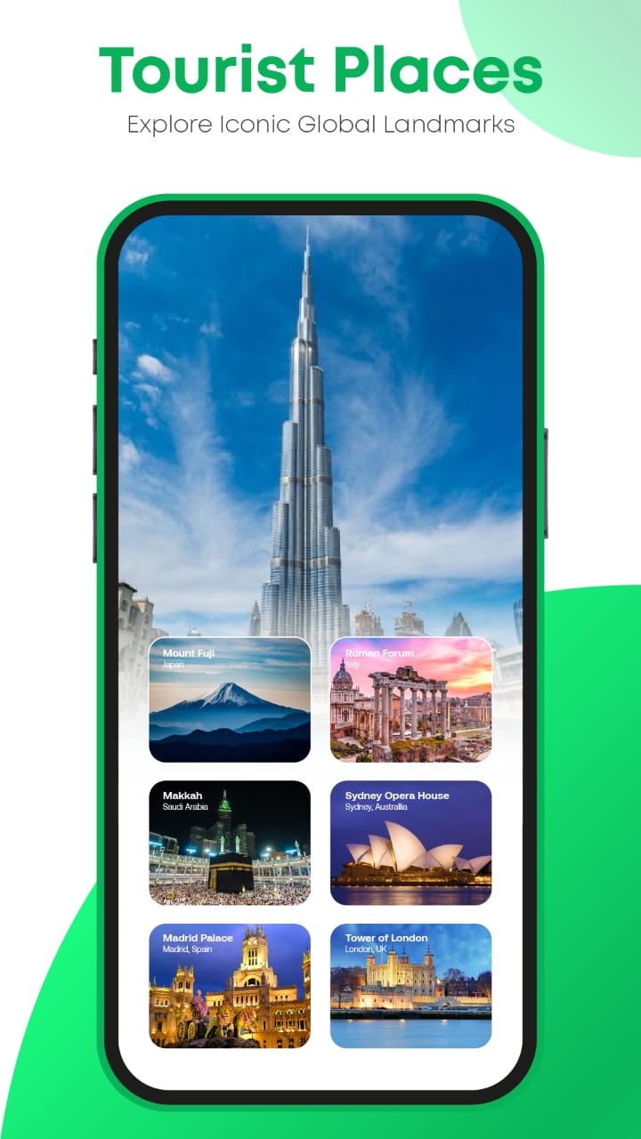 اسکرین شات 6 برنامه AI GPS Navigation & Maps