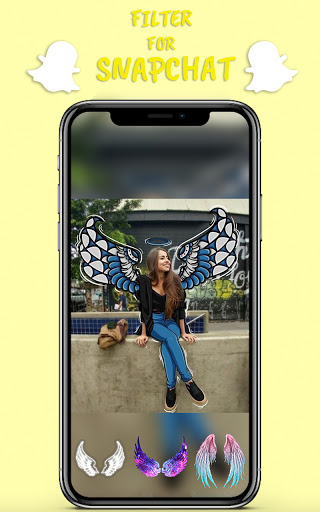 اسکرین شات 4 برنامه Filter for Snapchat - Take Selfie Filter Camera