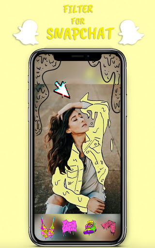 اسکرین شات 5 برنامه Filter for Snapchat - Take Selfie Filter Camera