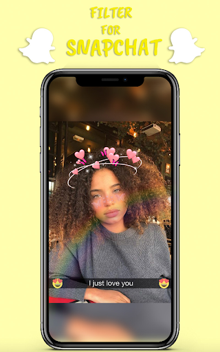 اسکرین شات 3 برنامه Filter for Snapchat - Take Selfie Filter Camera
