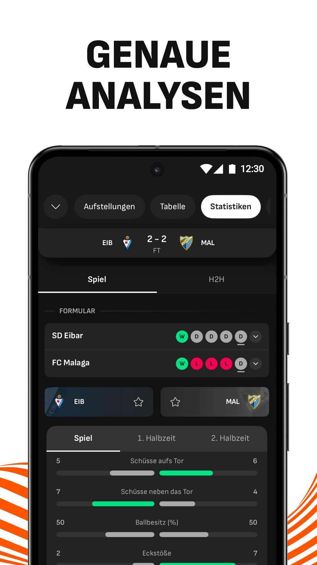 اسکرین شات 5 برنامه LiveScore Live-Sportergebnisse