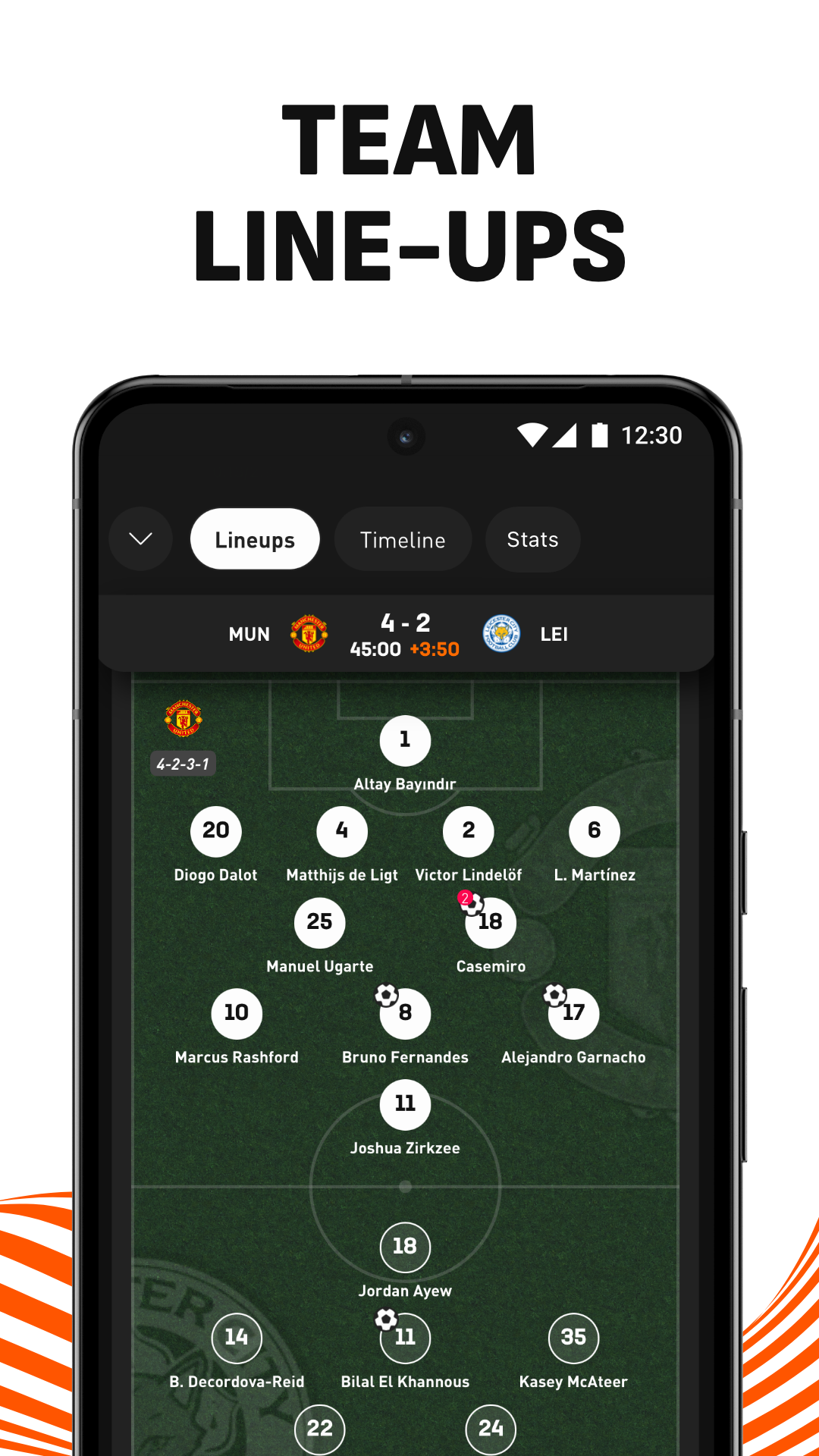 اسکرین شات 6 برنامه LiveScore: Live Sports Scores