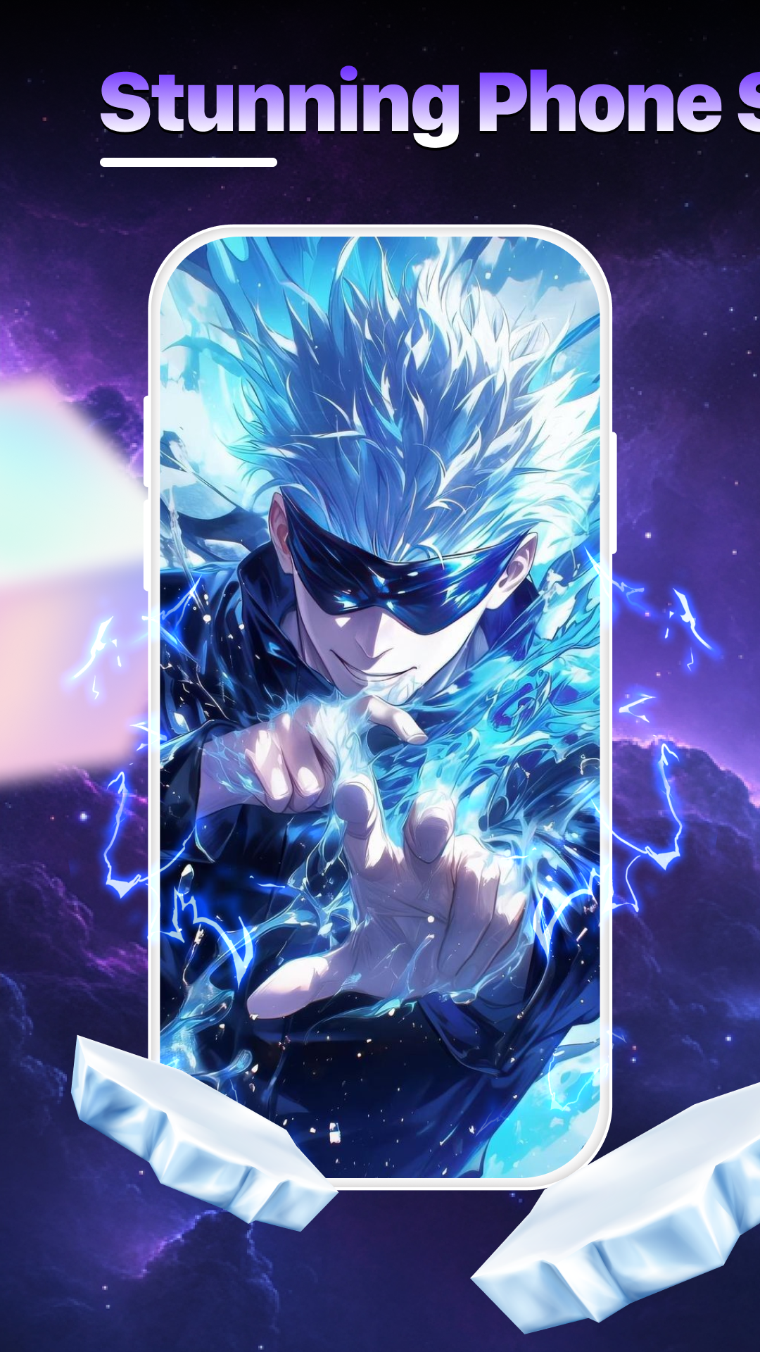 اسکرین شات 3 برنامه MAW: My 3D Anime Wallpaper