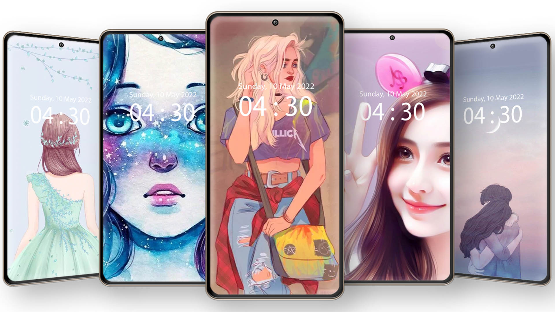 اسکرین شات 8 برنامه Girly Wallpaper Aesthetic